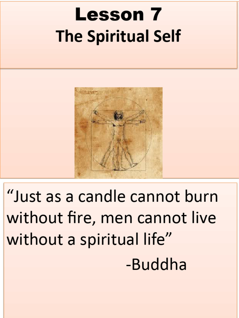 Understanding the Spiritual Self | PDF | Soul | Spirituality