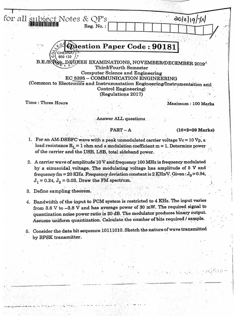 EC8395 Nov-Dec 2019 | PDF