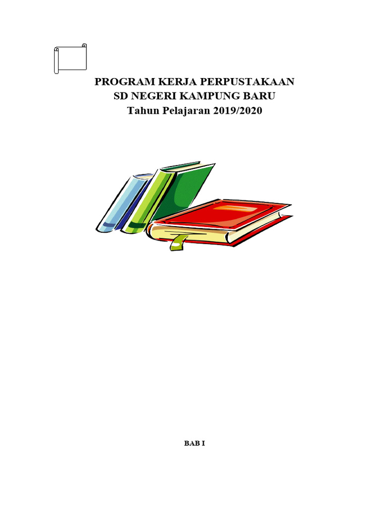 Program Perpustakaan SD 1 As Tahun 2015-2016 | PDF