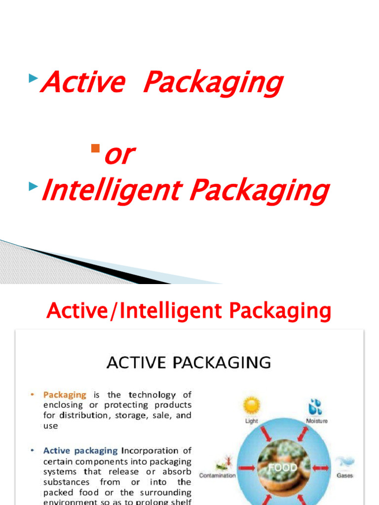 Active and Intelligent Packaging Explained | PDF | Polyethylene | Chemistry
