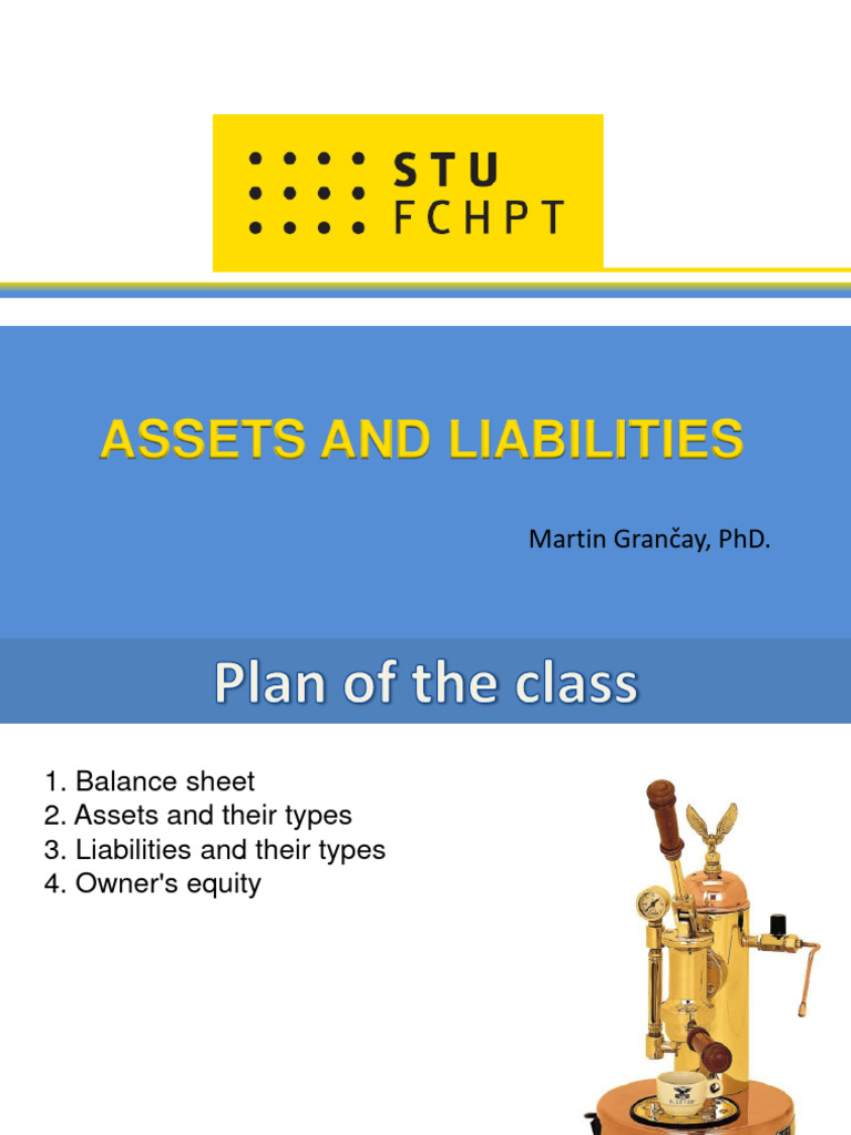 Assets and Liabilities | PDF | Depreciation | Equity (Finance)