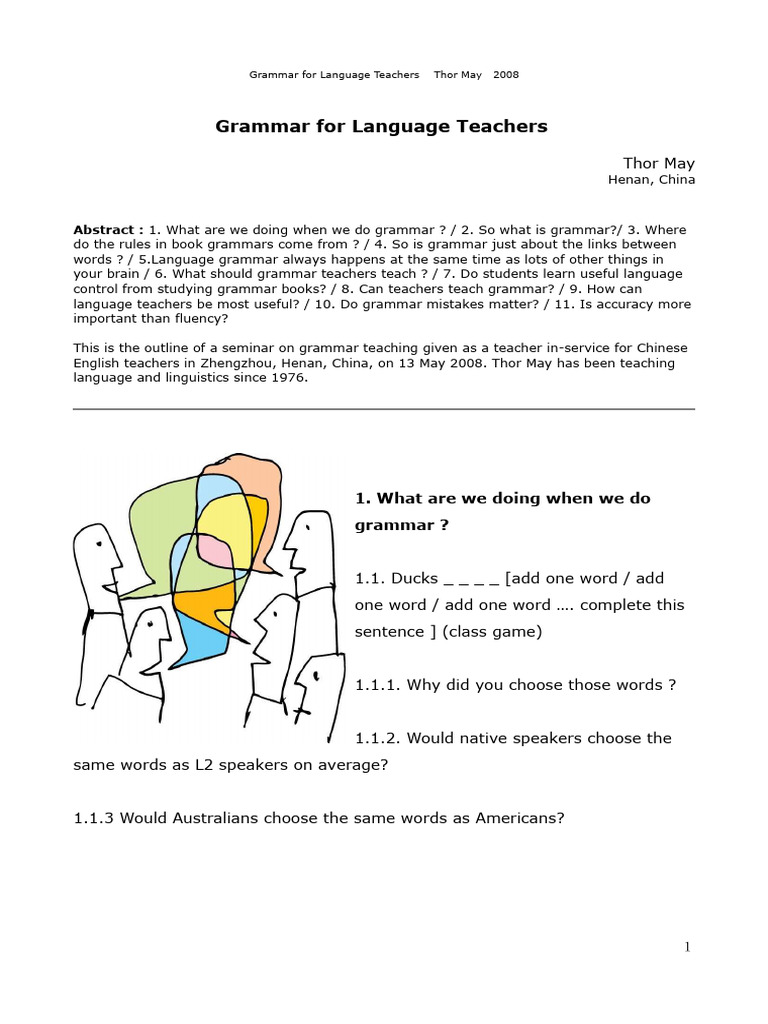 Grammar Insights for Language Teachers | PDF | Grammar | Fluency