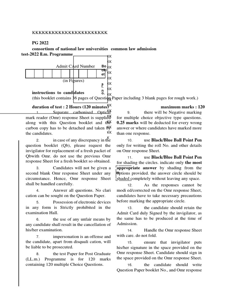 PG 2022 QP Updated 1 02717f2a9b520 | PDF | Jurisprudence | Natural Law