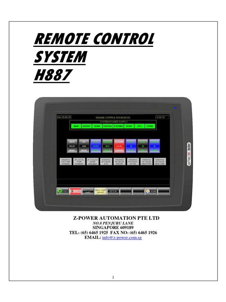Change Over of Controls For Niigata H887 | PDF | Power Supply | Electronics