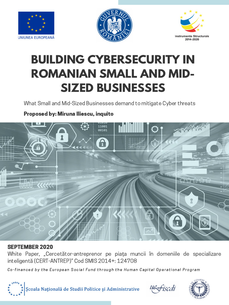 Whitepaper - Cybersecurity - Miruna Iliescu | PDF | Computer Security ...