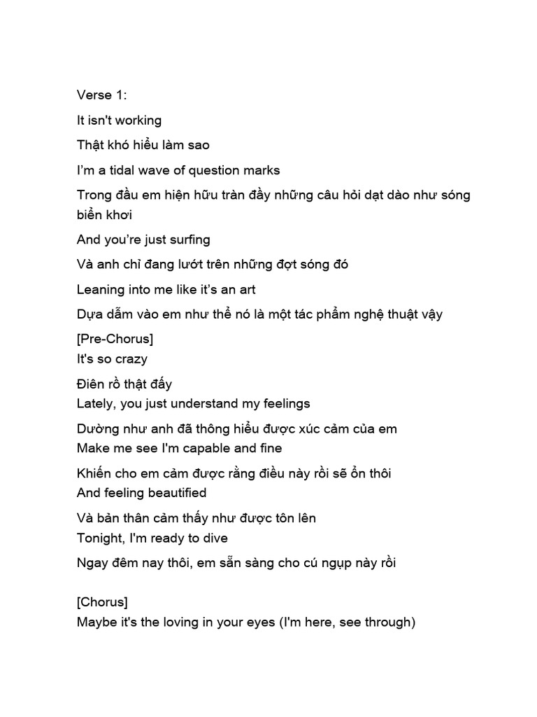 Dive Olivia Dean Pdf