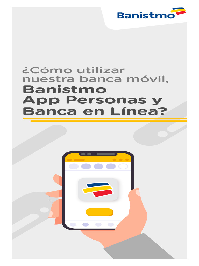 Guía para usar Banistmo App y Banca en Línea | PDF | Aplicación movil ...