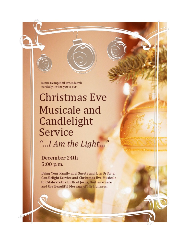 Christmas Eve Candlelight Service | PDF