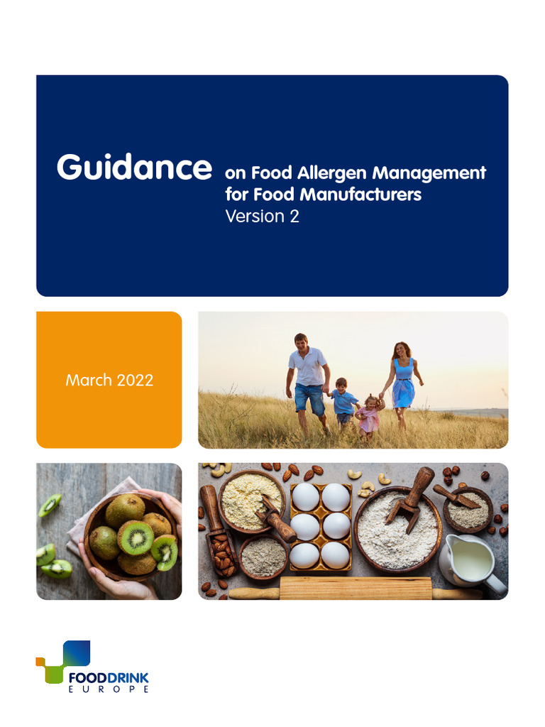 Food Allergen Management Guidance | PDF | Food Allergy | Allergy