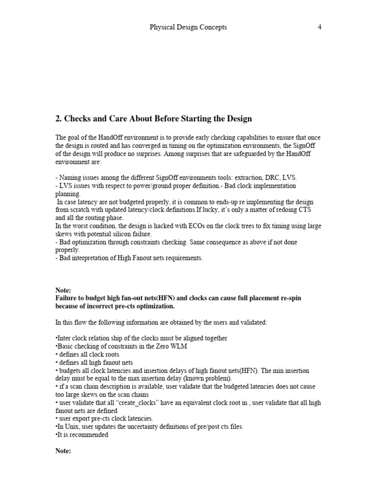 Physical Design Interview Complete 4 | PDF | Technology & Engineering