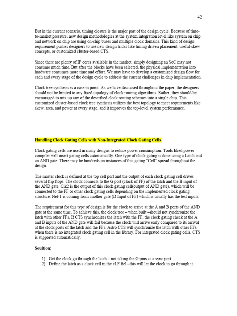 Physical Design Interview Complete 42 | PDF | System On A Chip ...