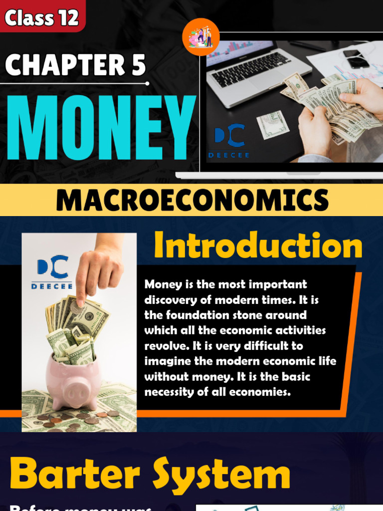 Understanding Money and Barter Systems | PDF | Money Supply | Money