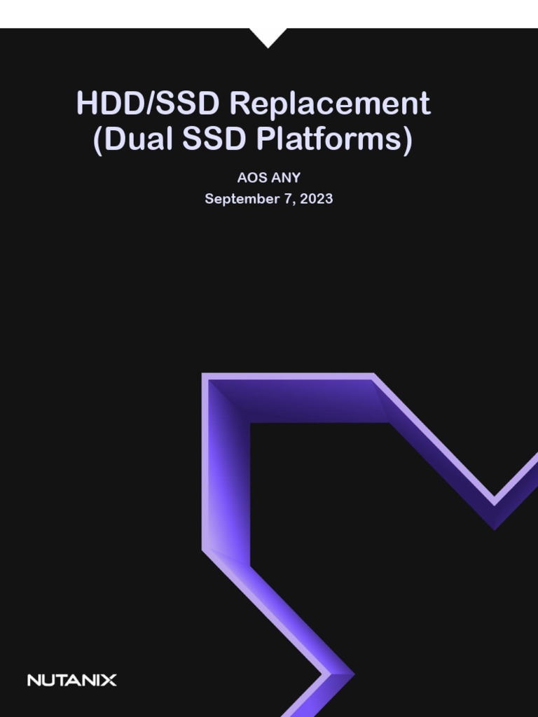 Drive Replacement Platform G5 | PDF | Solid State Drive | Hard Disk Drive