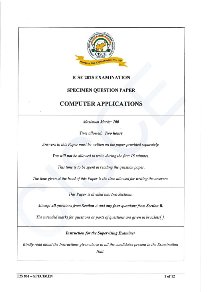 Computer Applications | PDF