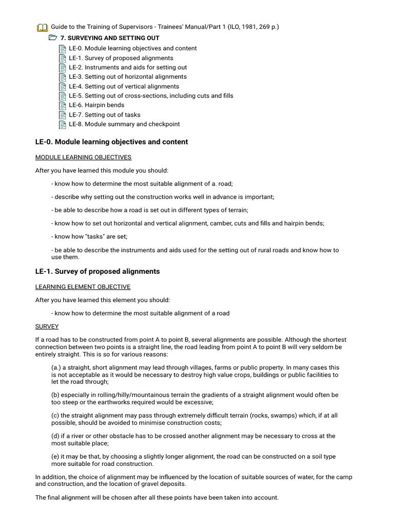 Surveying and Setting Out - 1621764105613 | PDF