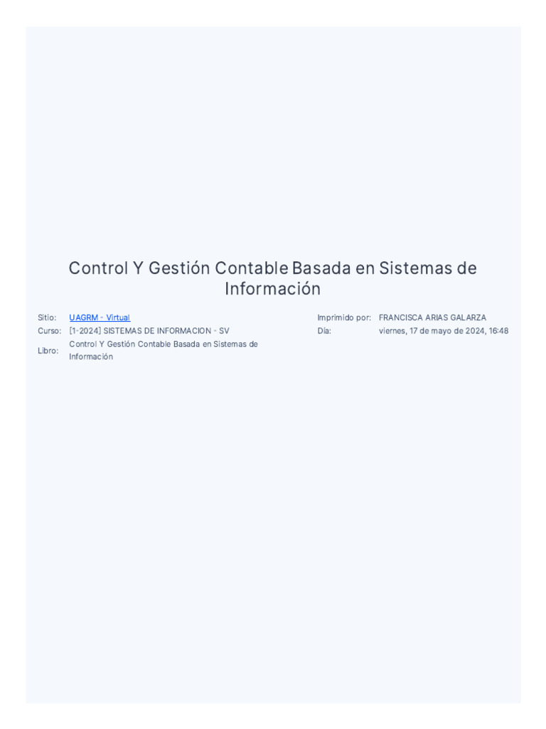 Control Y Gestión Contable Basada en Sistemas de Información - Virtual ...