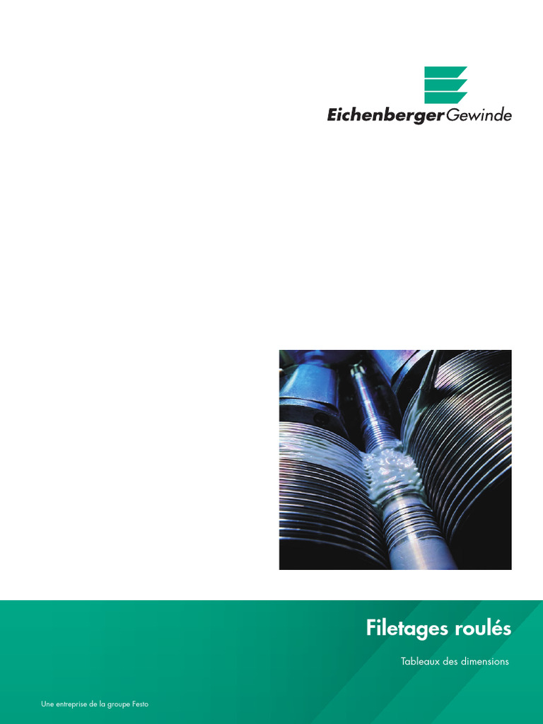 Roulage des filets : Avantages et dimensions | PDF | Vis de fixation ...