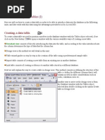 Unit 3. Creating Data Tables (I)