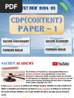 CDP Notes Hindi Ctet | PDF