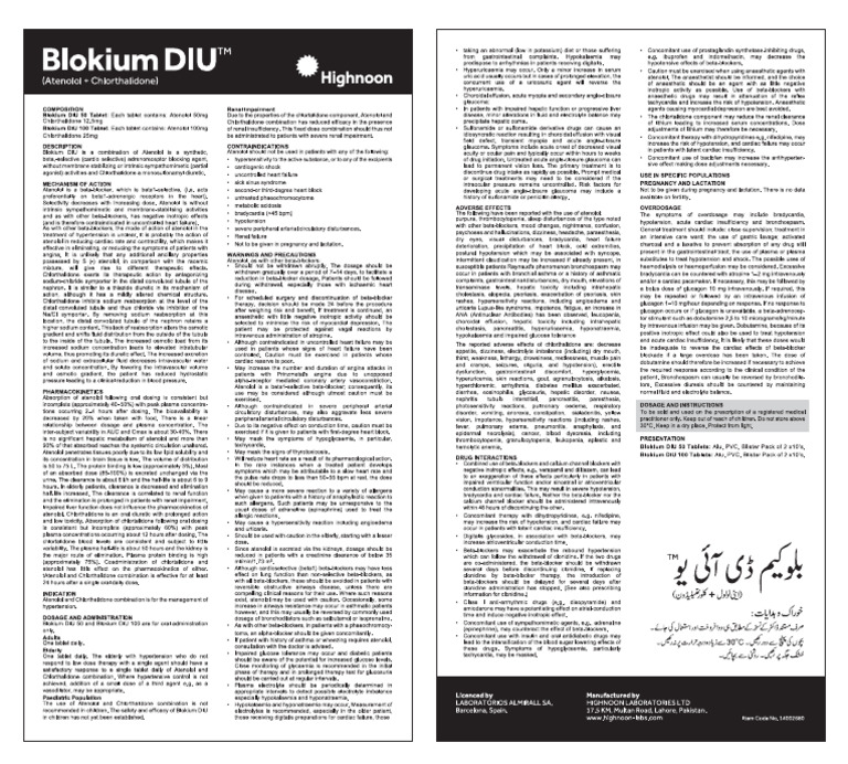 Blokium DIU Insert | PDF