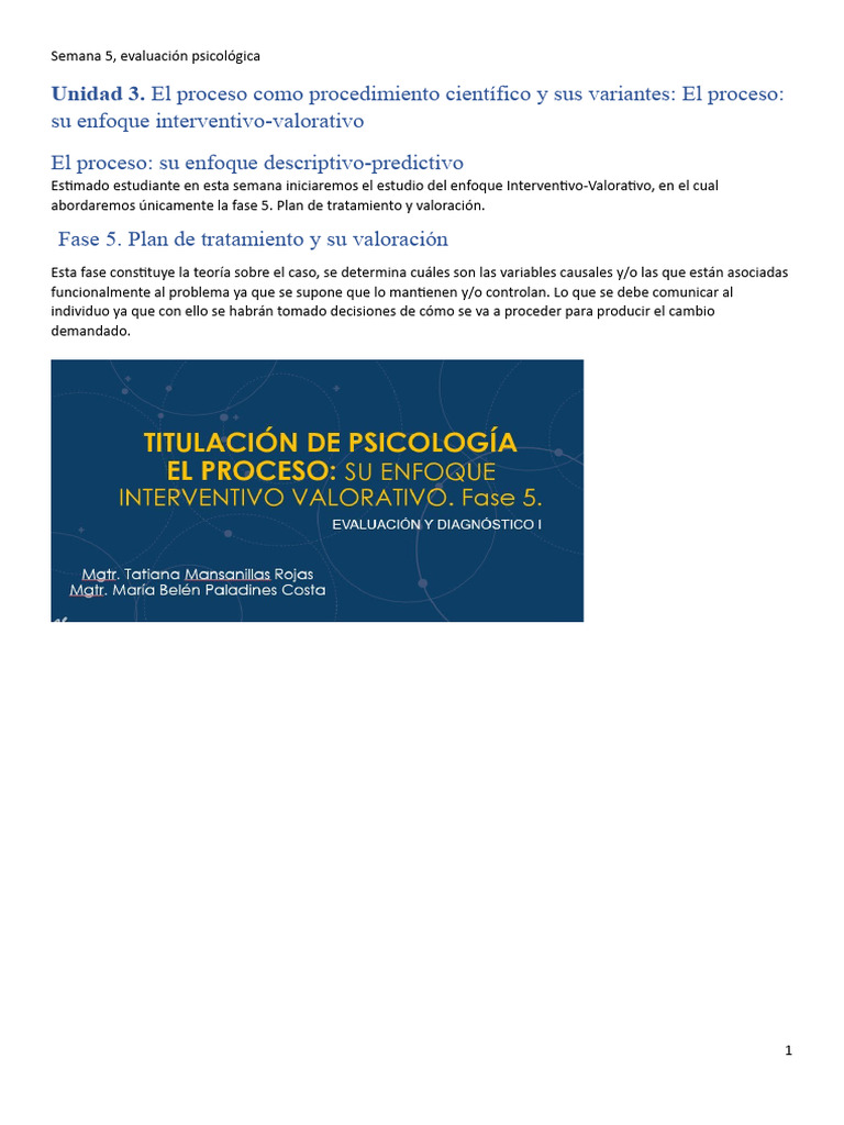 Semana 5 | PDF | Crecimiento personal y profesional