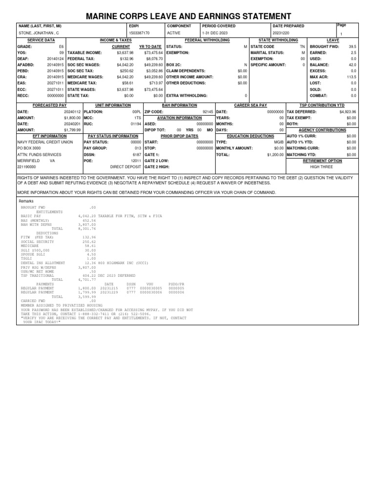 Paystubs Borrower PDF Economy Of The United States Taxes