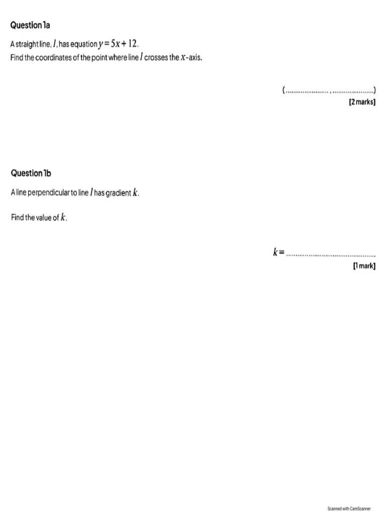 Linear Graphs 2 | PDF