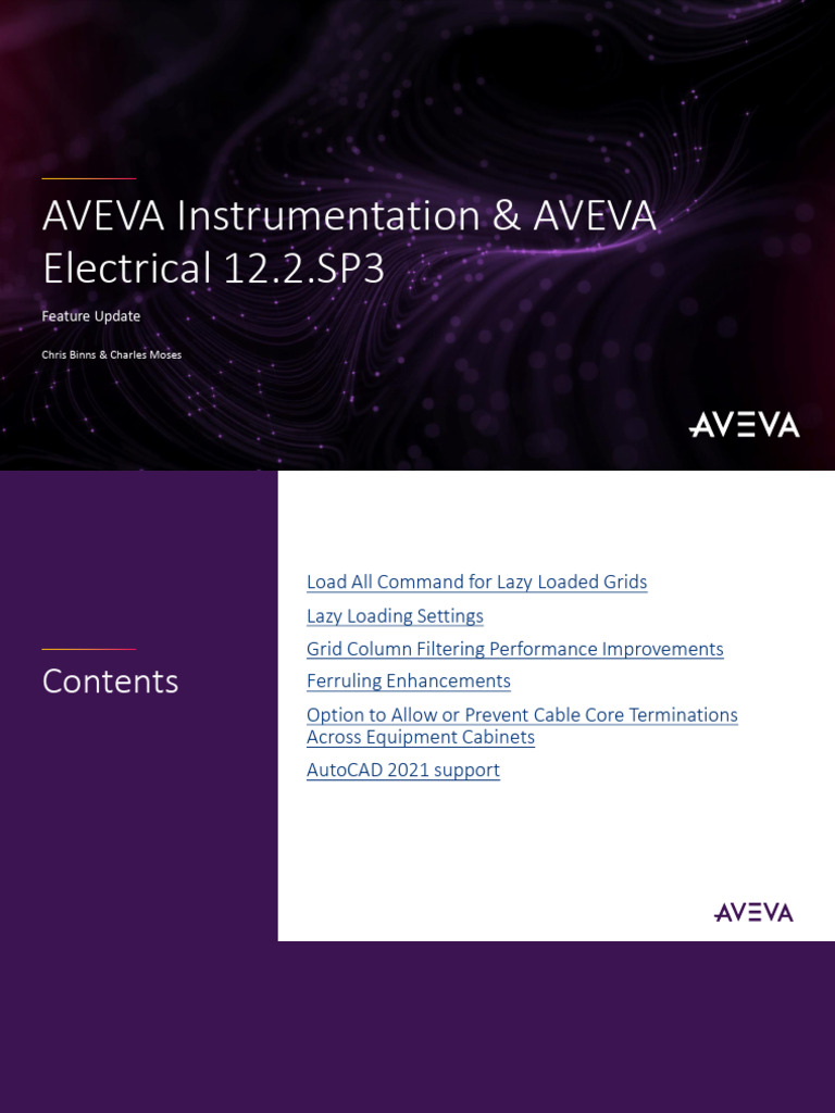 AVEVA Instrumentation 12.2.SP3 Features Update | PDF | Computing
