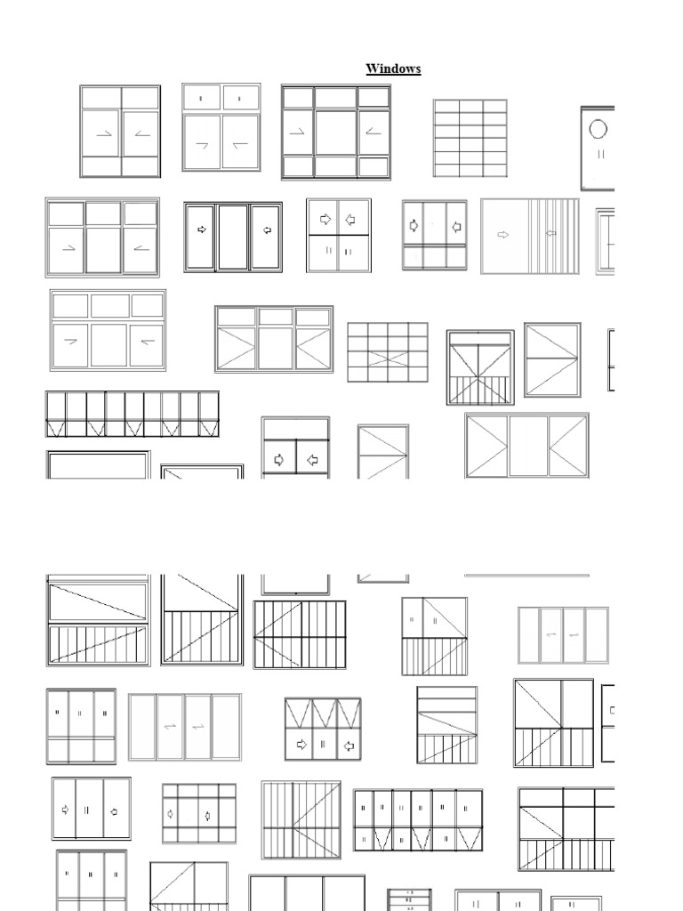UPVC Windows Design | PDF