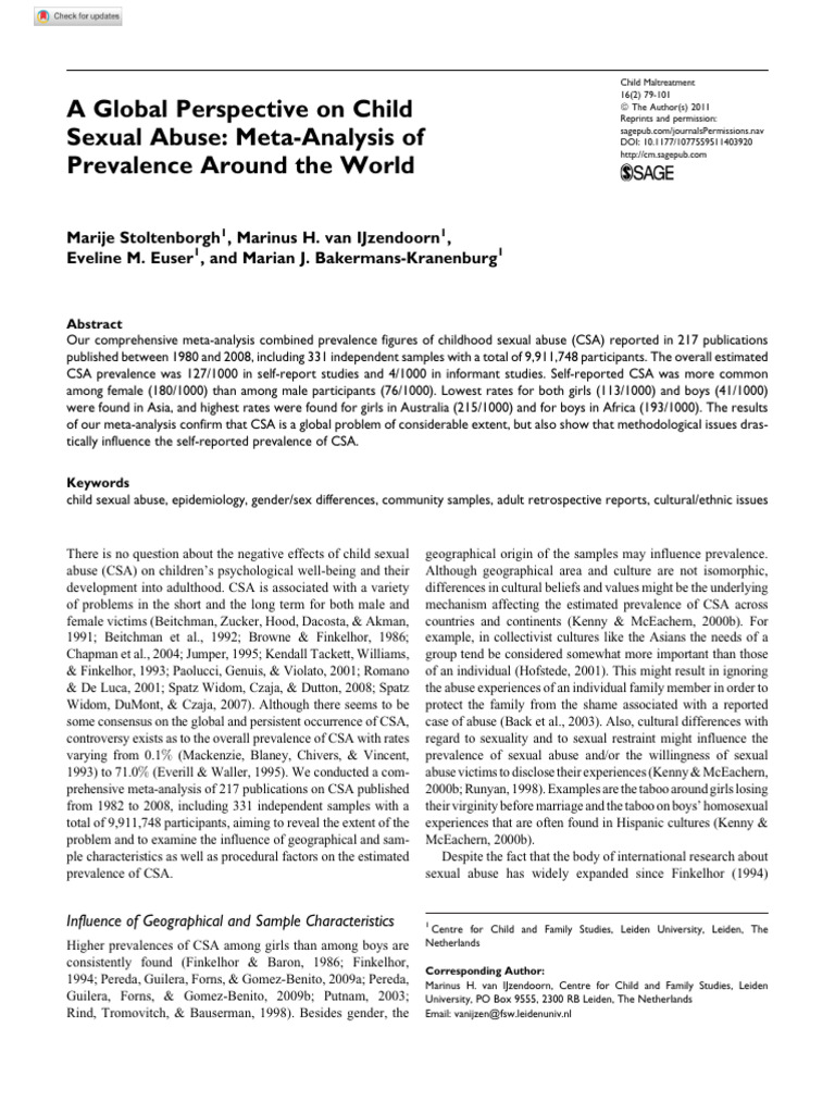 Sampling Error In Meta Analysis