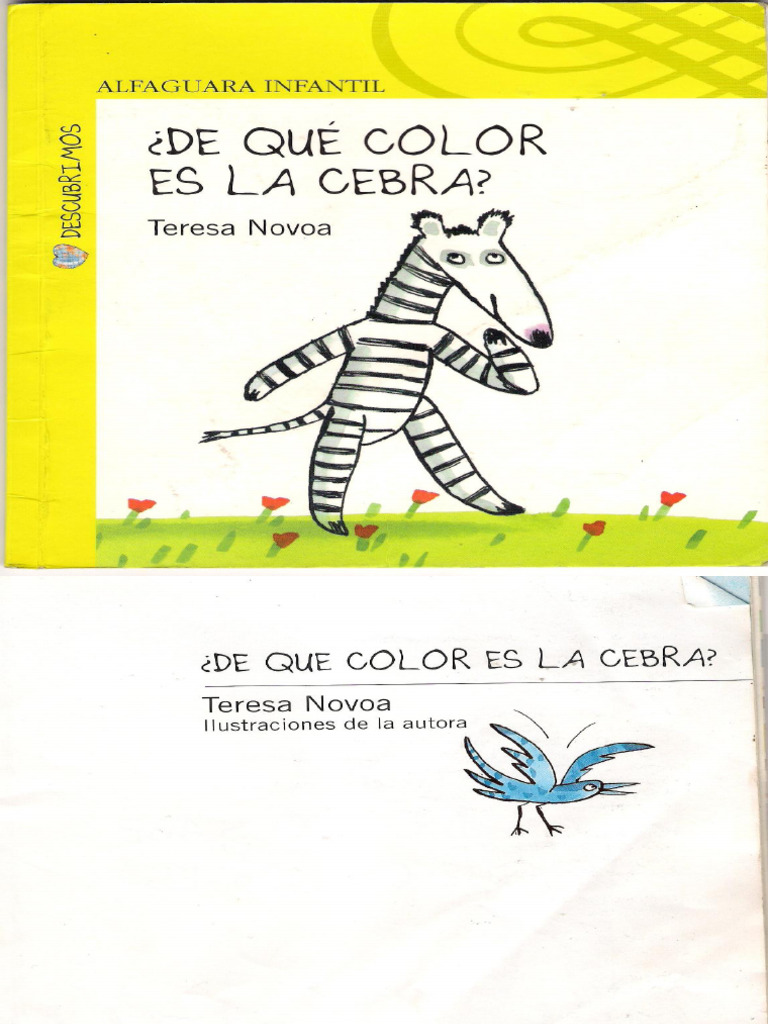 De Qué Color Es La Cebra | PDF