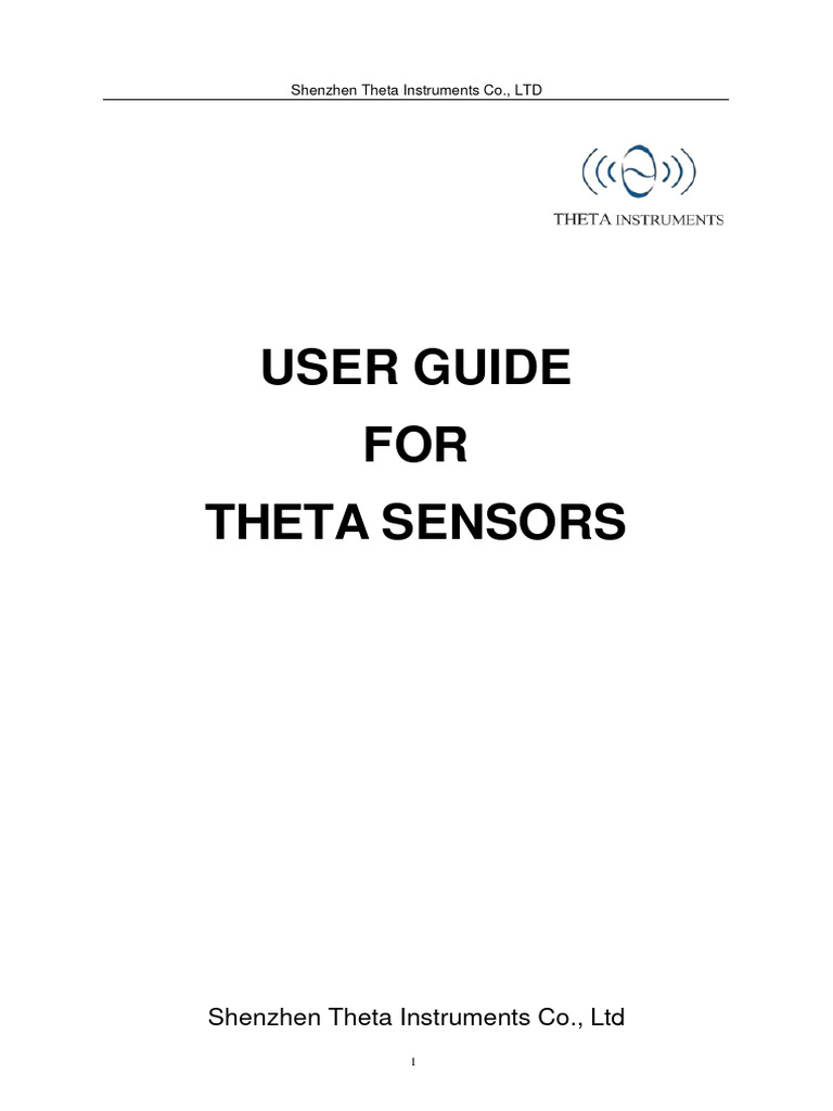User Manual Theta Instruments 2024 Mp701 V5 Pdf