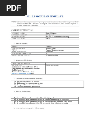 lesson plan