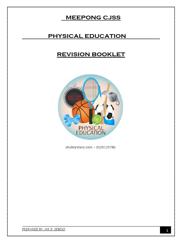 Physical Education Revision Guide | PDF | Physical Fitness | Heart