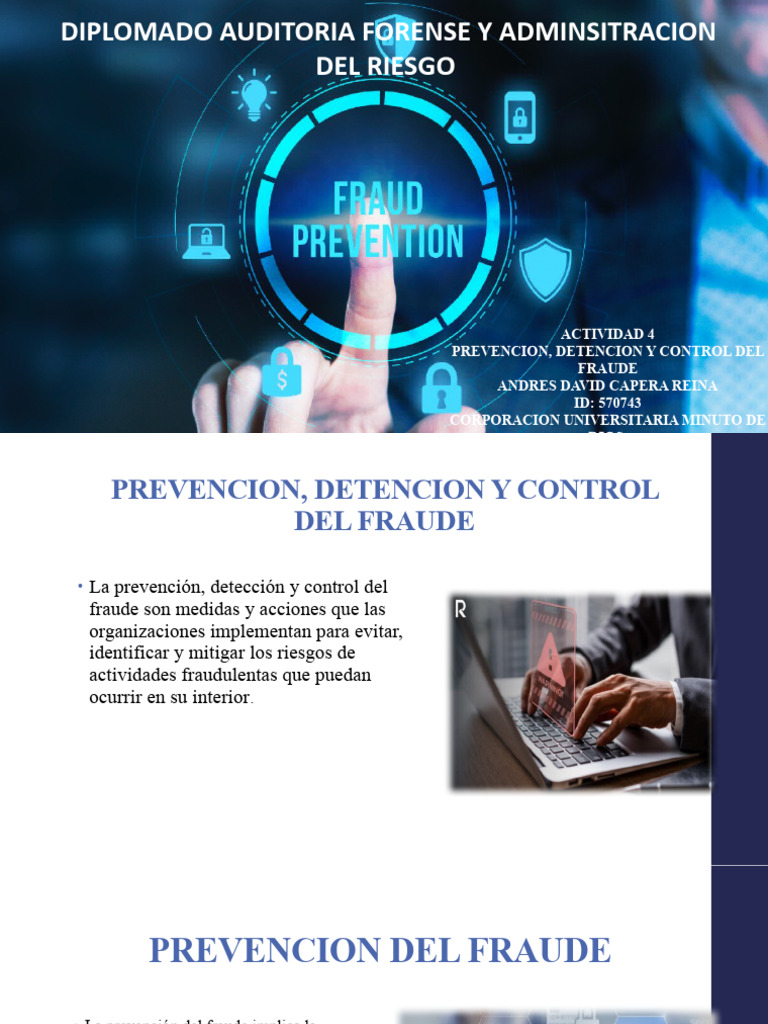 Prevención y Control del Fraude Empresarial | PDF | Fraude | Auditoría