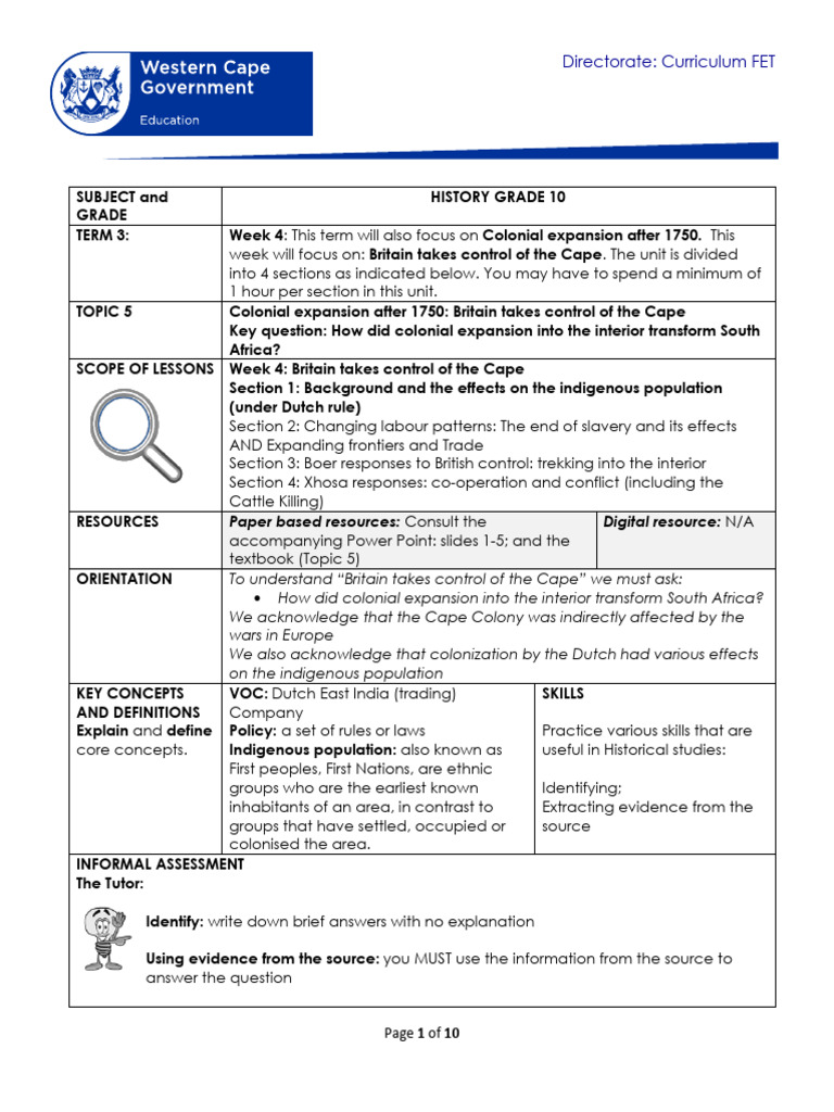 GRADE 10 HISTORY EXAM PAPERS AND MEMOS PDF TERM 3 visual data 7