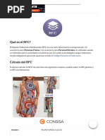 Estructura del RFC: Personas Físicas y Morales | PDF