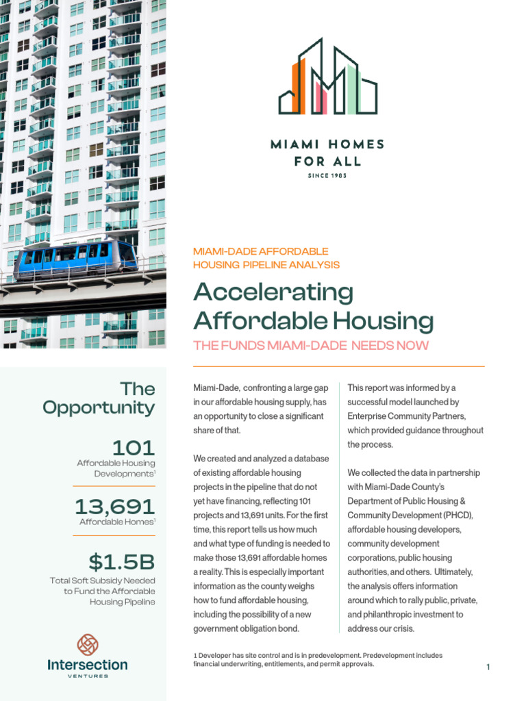Accelerating Affordable Housing: The Opportunity | PDF | Affordable ...