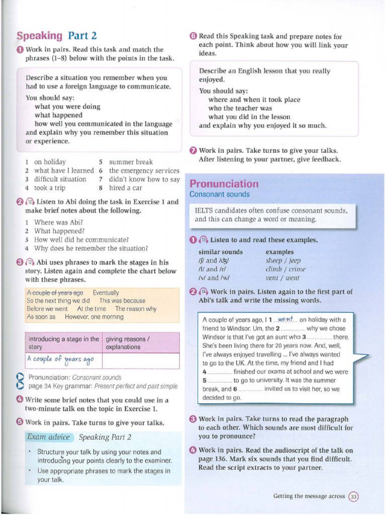 Foreign Language Communication Experience | PDF | Noun | Plural