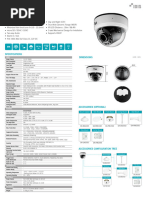 HC35 Series Mini Dome Camera Specs | PDF | Video | Transport Layer Security