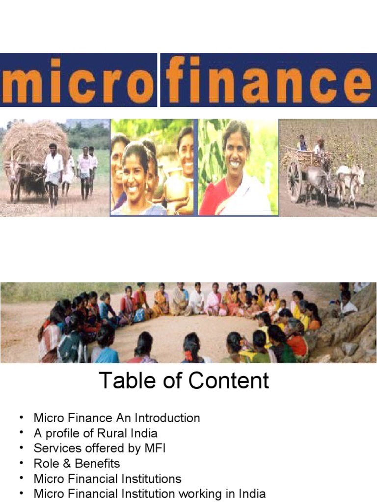 research projects on micro finance