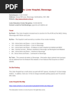 UTSW Shuttle Schedule | PDF | Land Transport | Transport