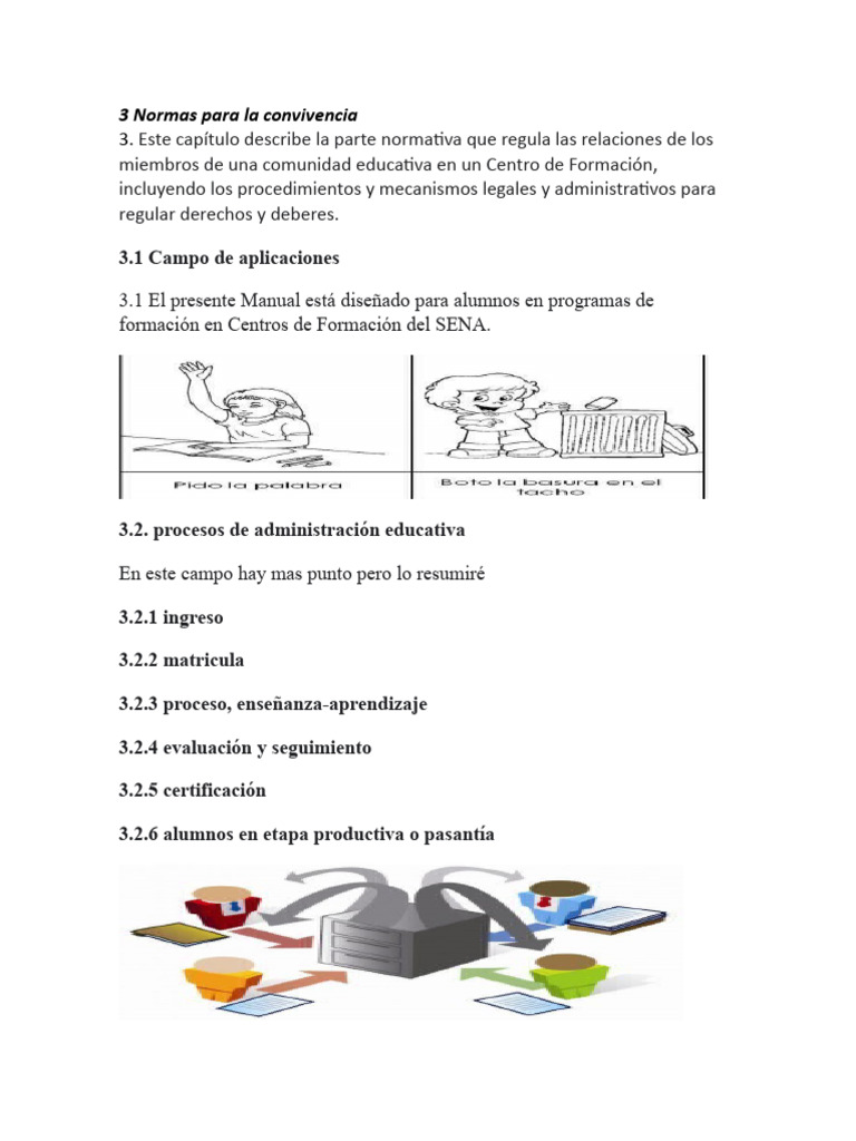 3 Normas para La Convivencia | PDF | Evaluación