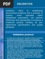 Validation and Validation Protocol