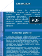 Validation and Validation Protocol