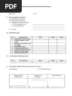 Contoh Form Peminjaman Barang Inventaris Kantor 02 | PDF