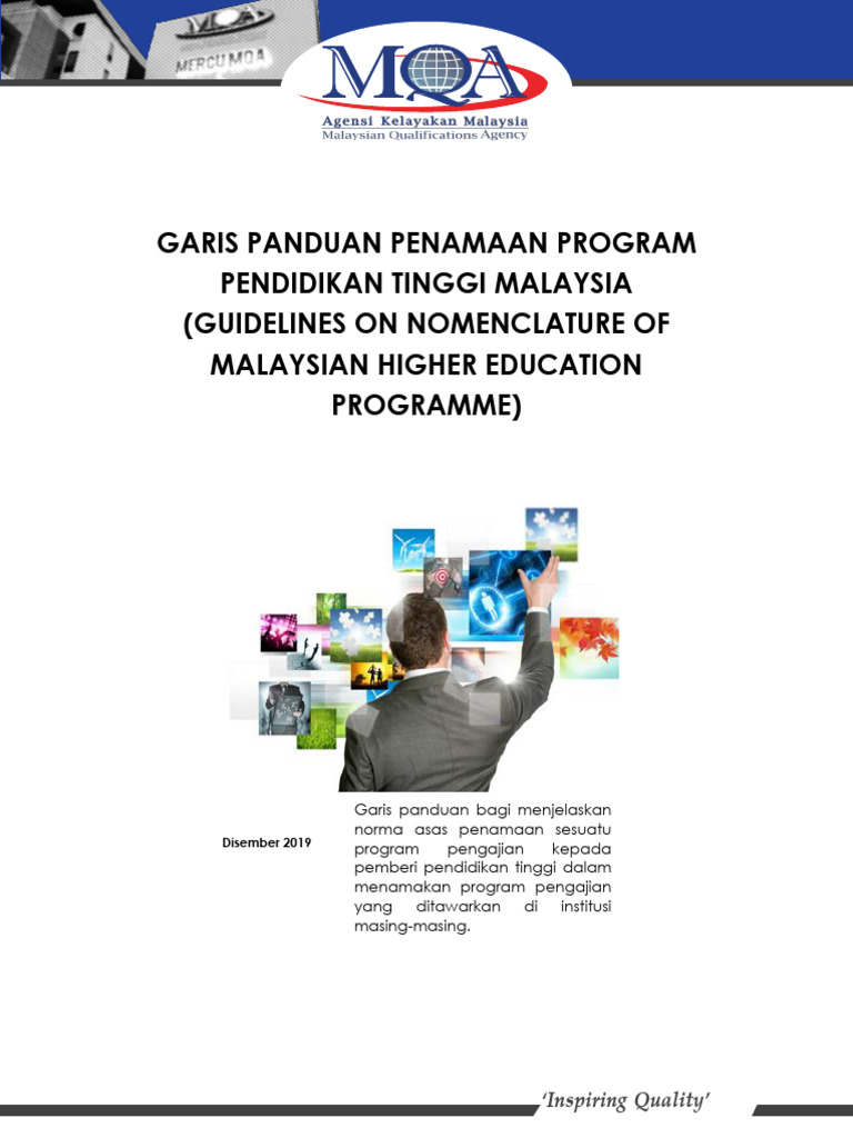 Garis Panduan Penamaan Program Pendidikan | PDF