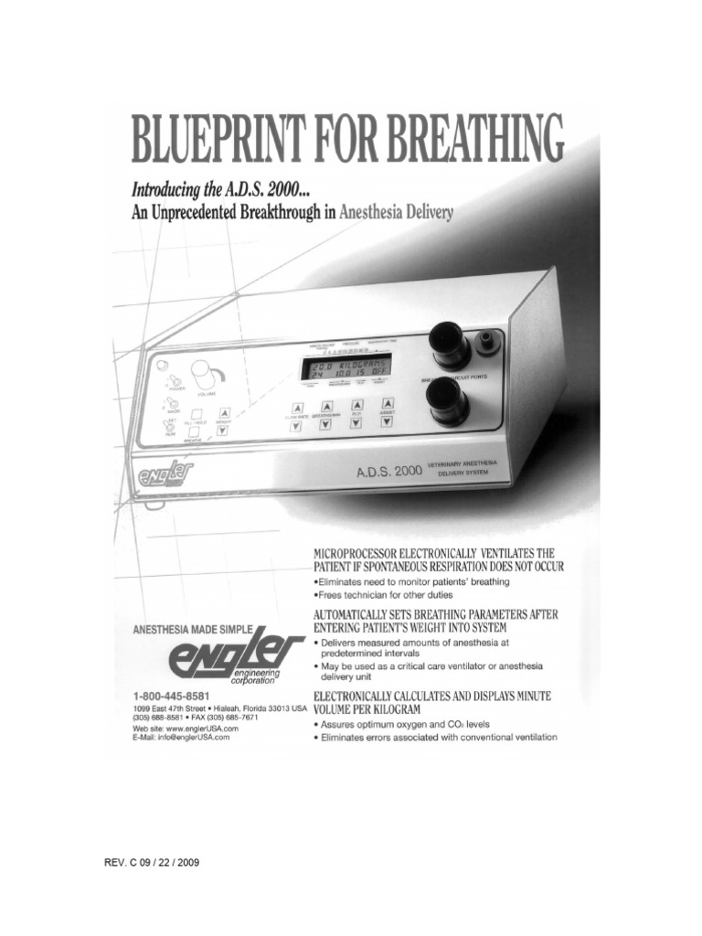 Engler ADS+2000+Manual+ver+09232009 | PDF | Breathing | Exhalation