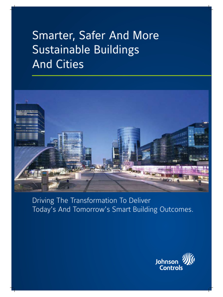 JCI SmartCity-Brochure | PDF | Building Automation | Green Building