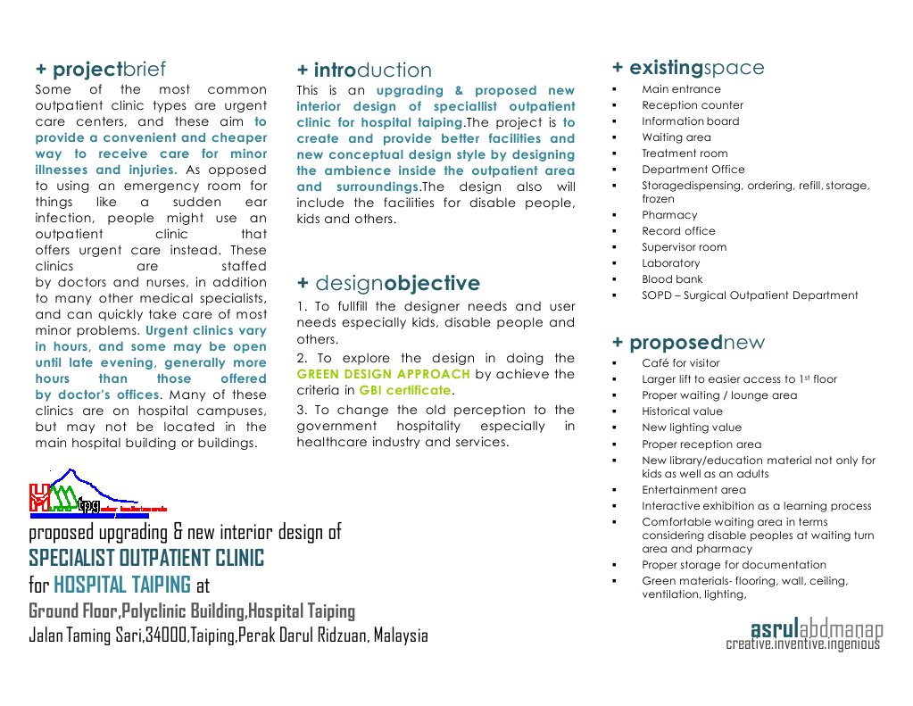 Outpatient Clinic Proposal Template | PDF